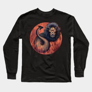 Fire Lion - Apparel Long Sleeve T-Shirt